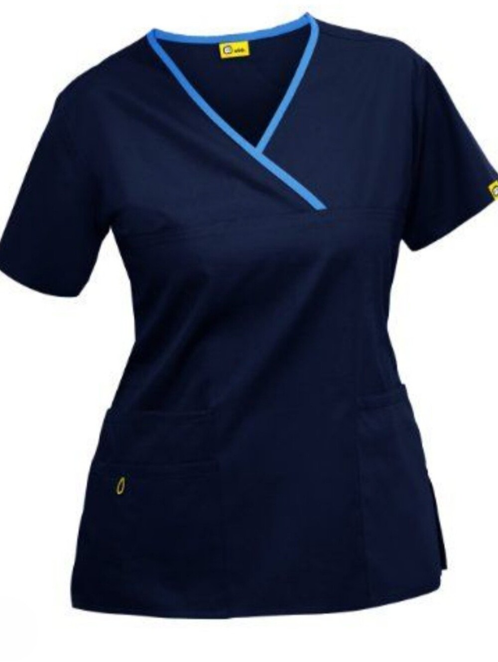 WonderWink Women's Scrubs Charlie 5 Pocket Y-Neck Wrap Top XS